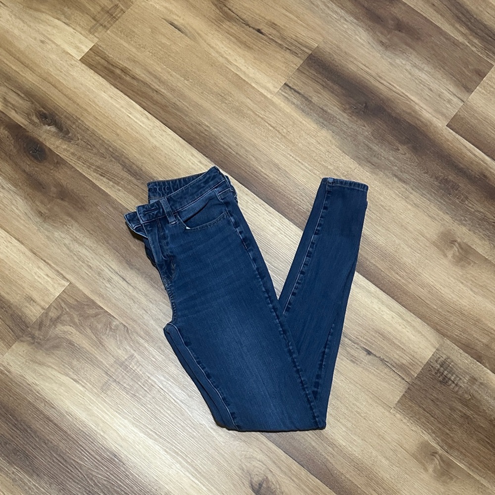 American Eagle Outfitters Dark Blue Skinny Jeans